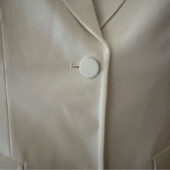 New ALC Carlyle Blazer mini dress cut out back white designer Sz XS 00 - Picture 13 of 13